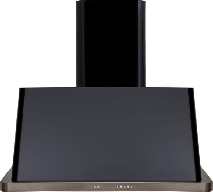 ILVE 30" Majestic Wall Mount Range Hood with 600 CFM Blower Antigrease Filter 2 Warming Lights Filter Light Indicator Autooff Function and 4 Fan Speeds (UAM76)