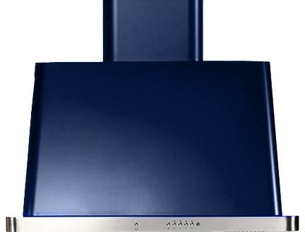 ILVE 30" Majestic Wall Mount Range Hood with 600 CFM Blower Antigrease Filter 2 Warming Lights Filter Light Indicator Autooff Function and 4 Fan Speeds (UAM76)