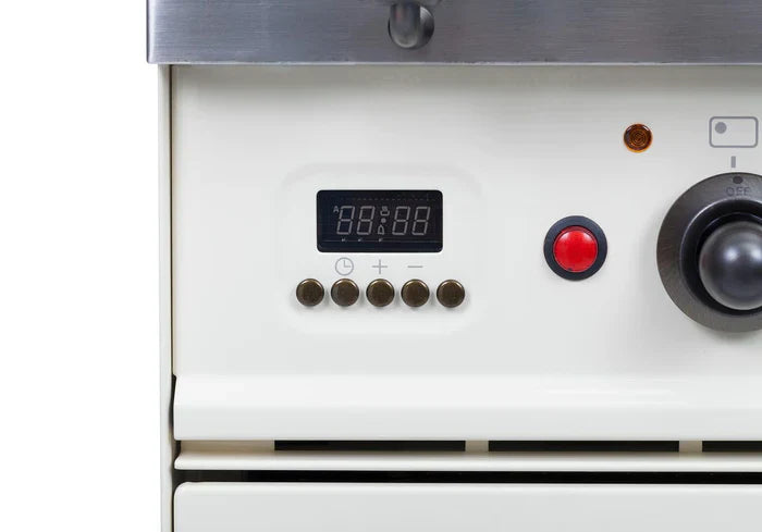ILVE 36Inch Nostalgie Dual Fuel Range with 5 Sealed Brass Burners 3 cu. ft. Oven UPN90FDM