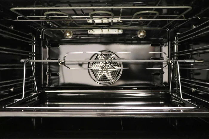 ILVE 36Inch Nostalgie Dual Fuel Range with 5 Sealed Brass Burners 3 cu. ft. Oven UPN90FDM