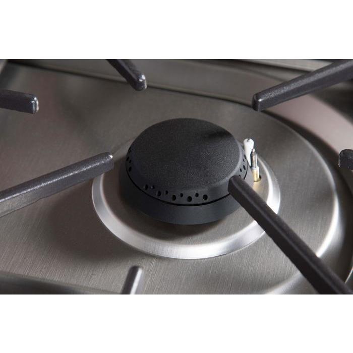 ILVE 36 Inch Majestic II Series Dual Fuel Range Gas/Propane with 6 Sealed Burners (UM096DQNS3)