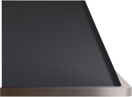 ILVE 36" Majestic Wall Mount Range Hood with 600 CFM Blower Antigrease Filter 2 Warming Lights Filter Light Indicator Autooff Function and 4 Fan Speeds (UAM90)