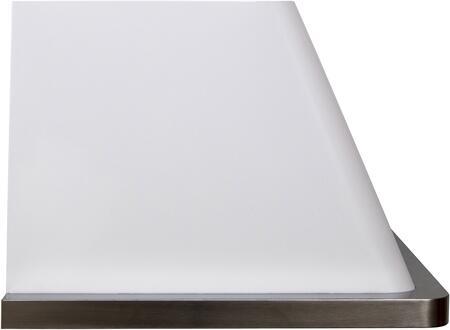 ILVE 40" Majestic Wall Mount Range Hood with 600 CFM Blower Antigrease Filter 2 Warming Lights Filter Light Indicator Autooff Function and 4 Fan Speeds (UAM100)