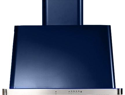 ILVE 40" Majestic Wall Mount Range Hood with 600 CFM Blower Antigrease Filter 2 Warming Lights Filter Light Indicator Autooff Function and 4 Fan Speeds (UAM100)