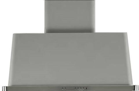 ILVE 40" Majestic Wall Mount Range Hood with 600 CFM Blower Antigrease Filter 2 Warming Lights Filter Light Indicator Autooff Function and 4 Fan Speeds (UAM100)