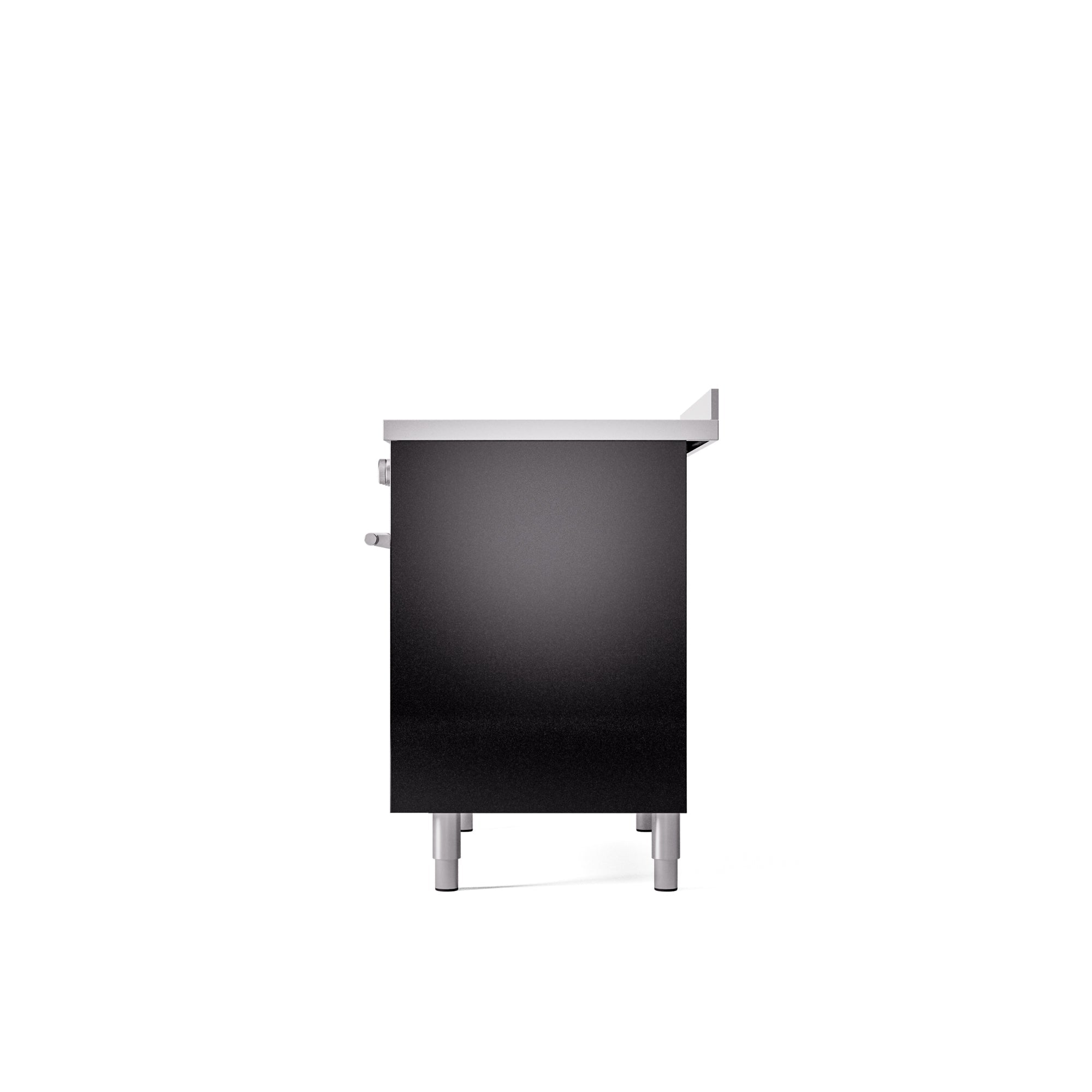 ILVE 40" Professional Plus II Series Freestanding Electric Double Oven Range with 5 Elements, Triple Glass Cool Door UPDI406WMP