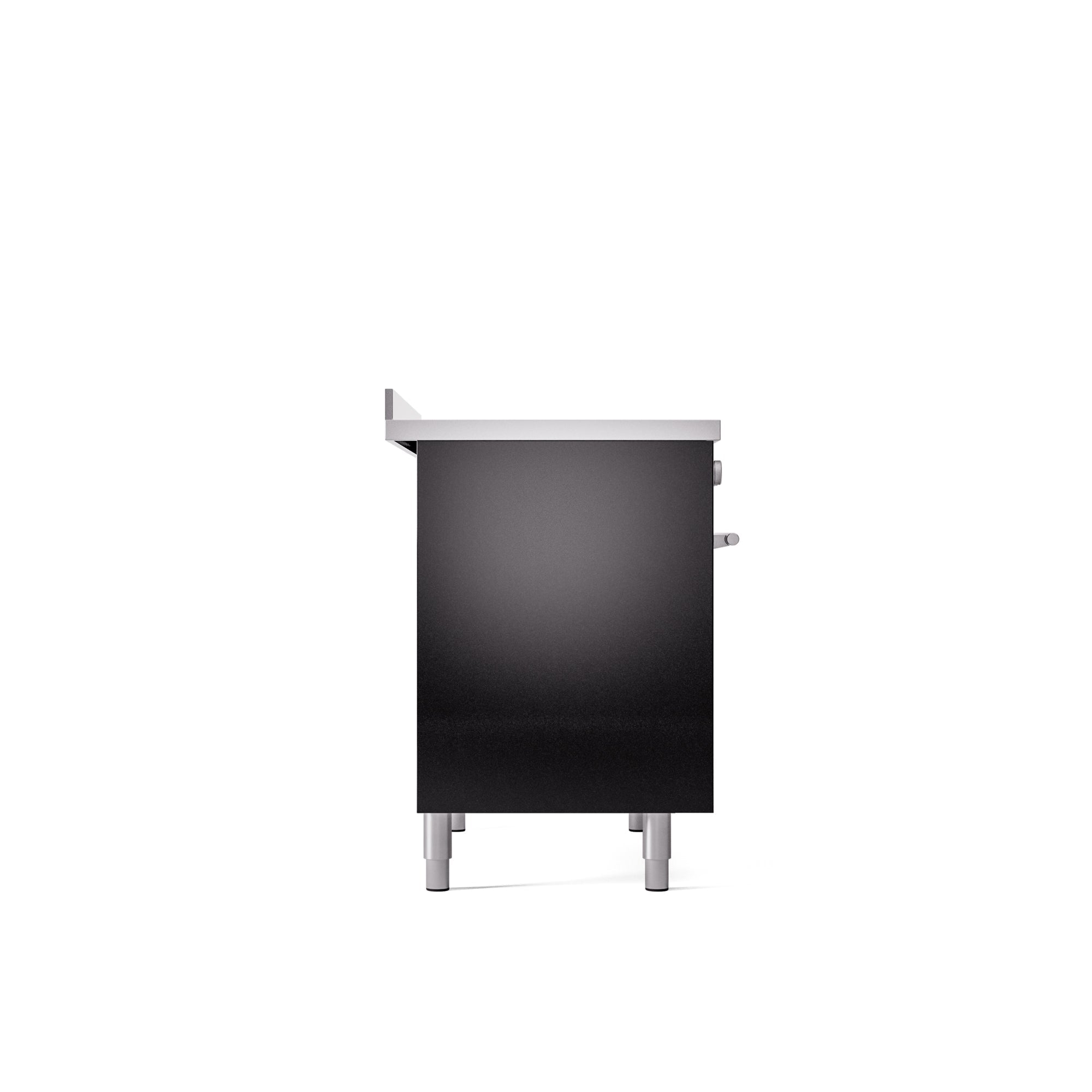 ILVE 40" Professional Plus II Series Freestanding Electric Double Oven Range with 5 Elements, Triple Glass Cool Door UPDI406WMP