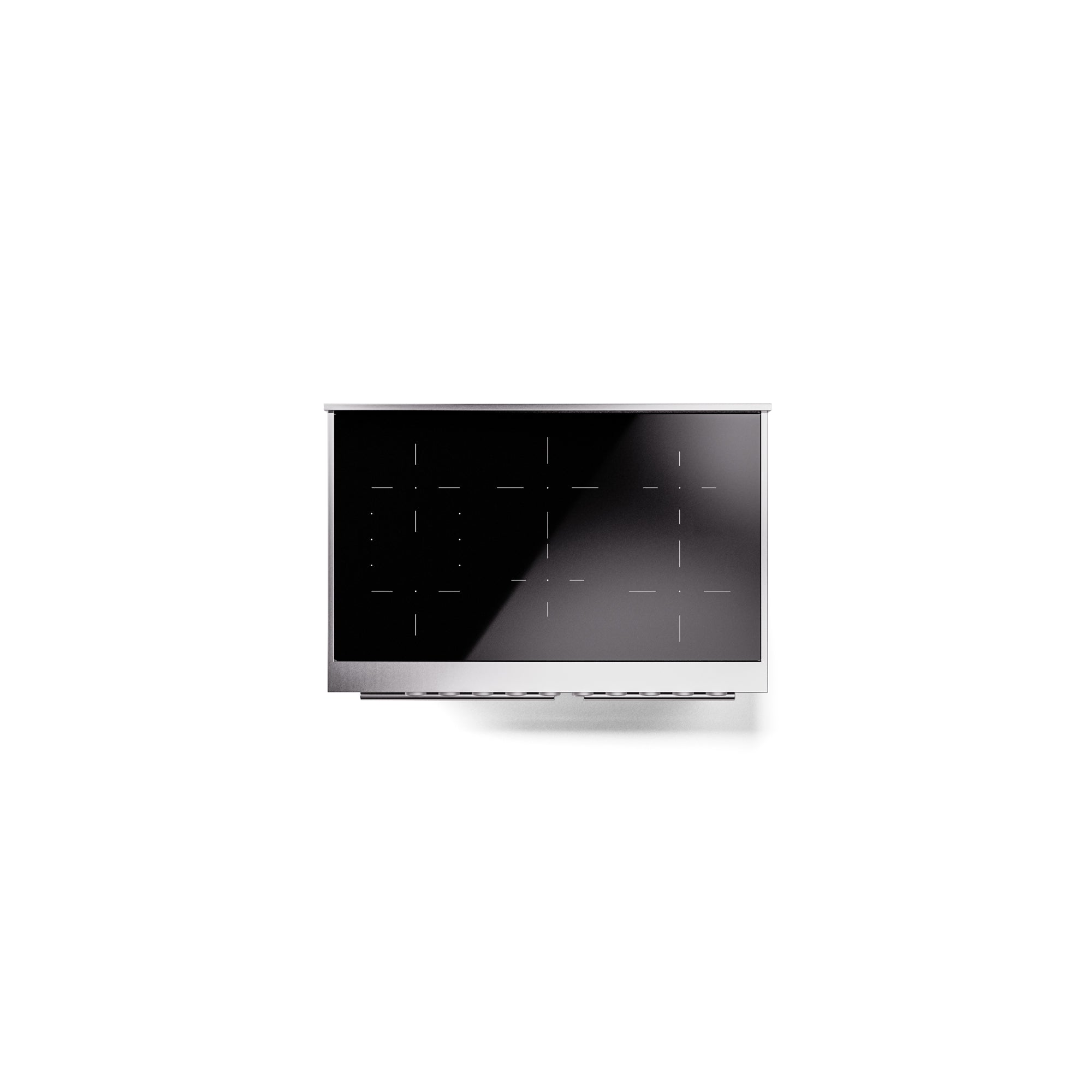 ILVE 40" Professional Plus II Series Freestanding Electric Double Oven Range with 5 Elements, Triple Glass Cool Door UPDI406WMP