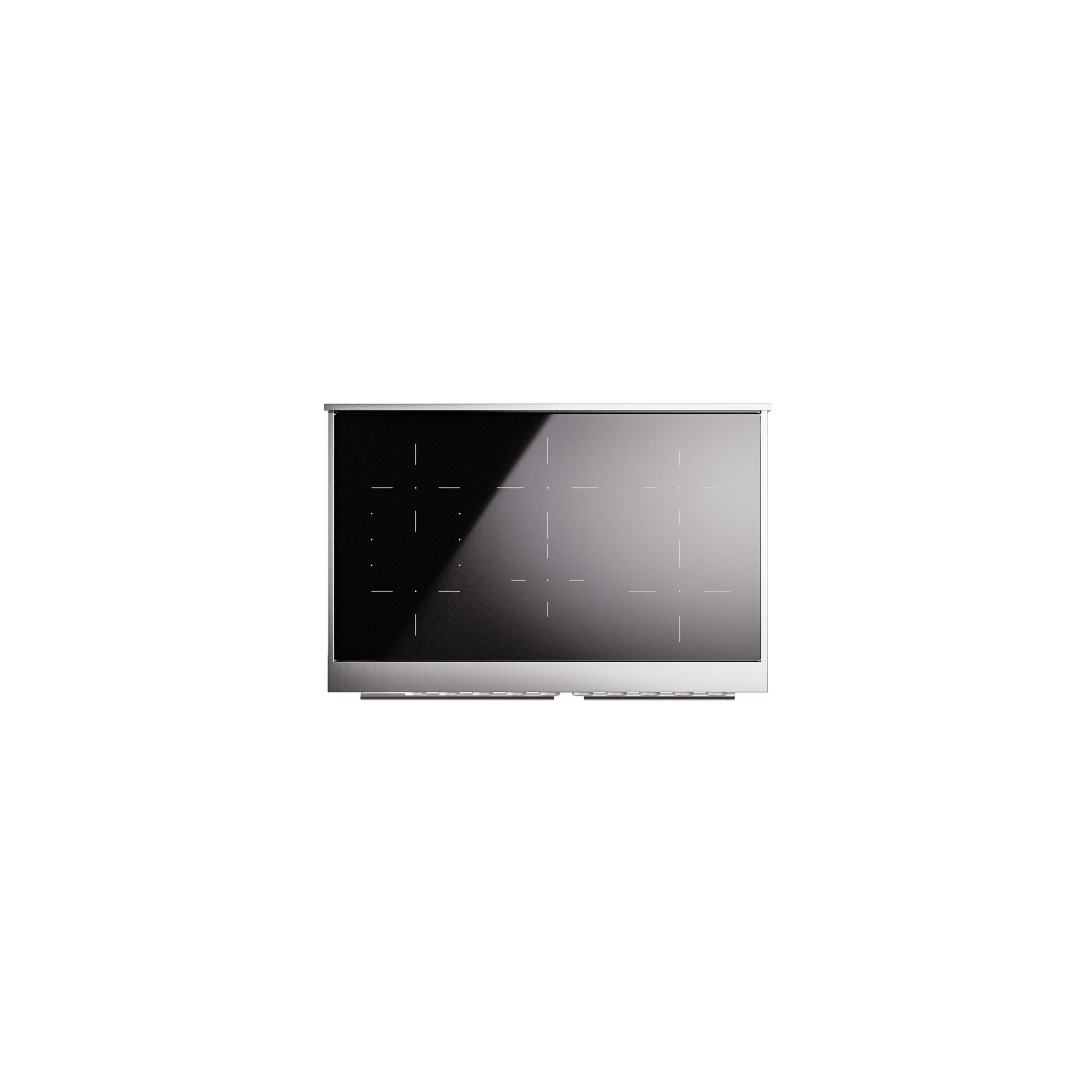 ILVE 40" Professional Plus II Series Freestanding Electric Double Oven Range with 5 Elements, Triple Glass Cool Door UPDI406WMP