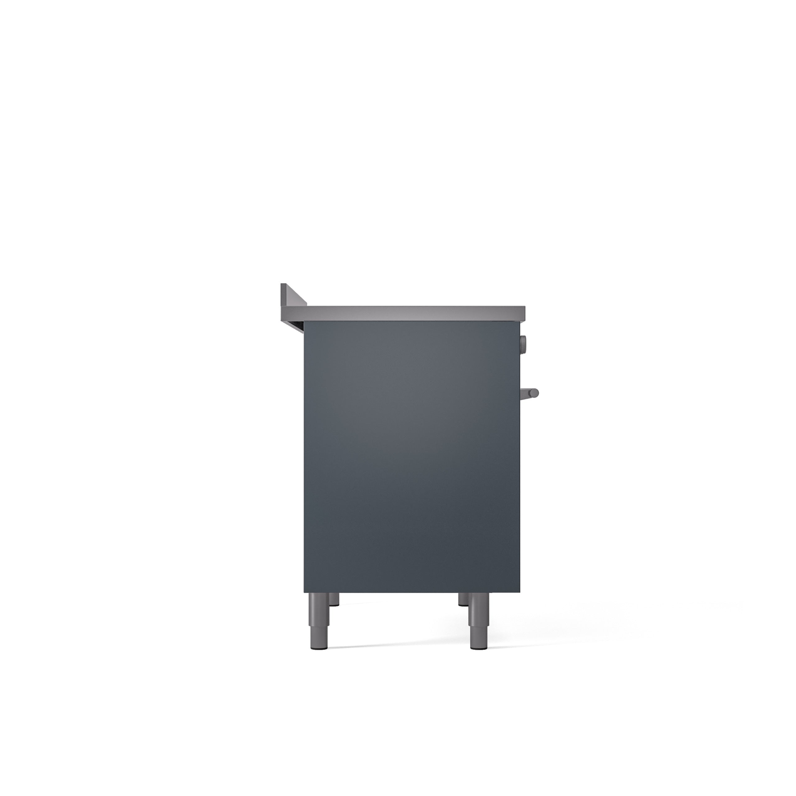 ILVE 40" Professional Plus II Series Freestanding Electric Double Oven Range with 5 Elements, Triple Glass Cool Door UPDI406WMP