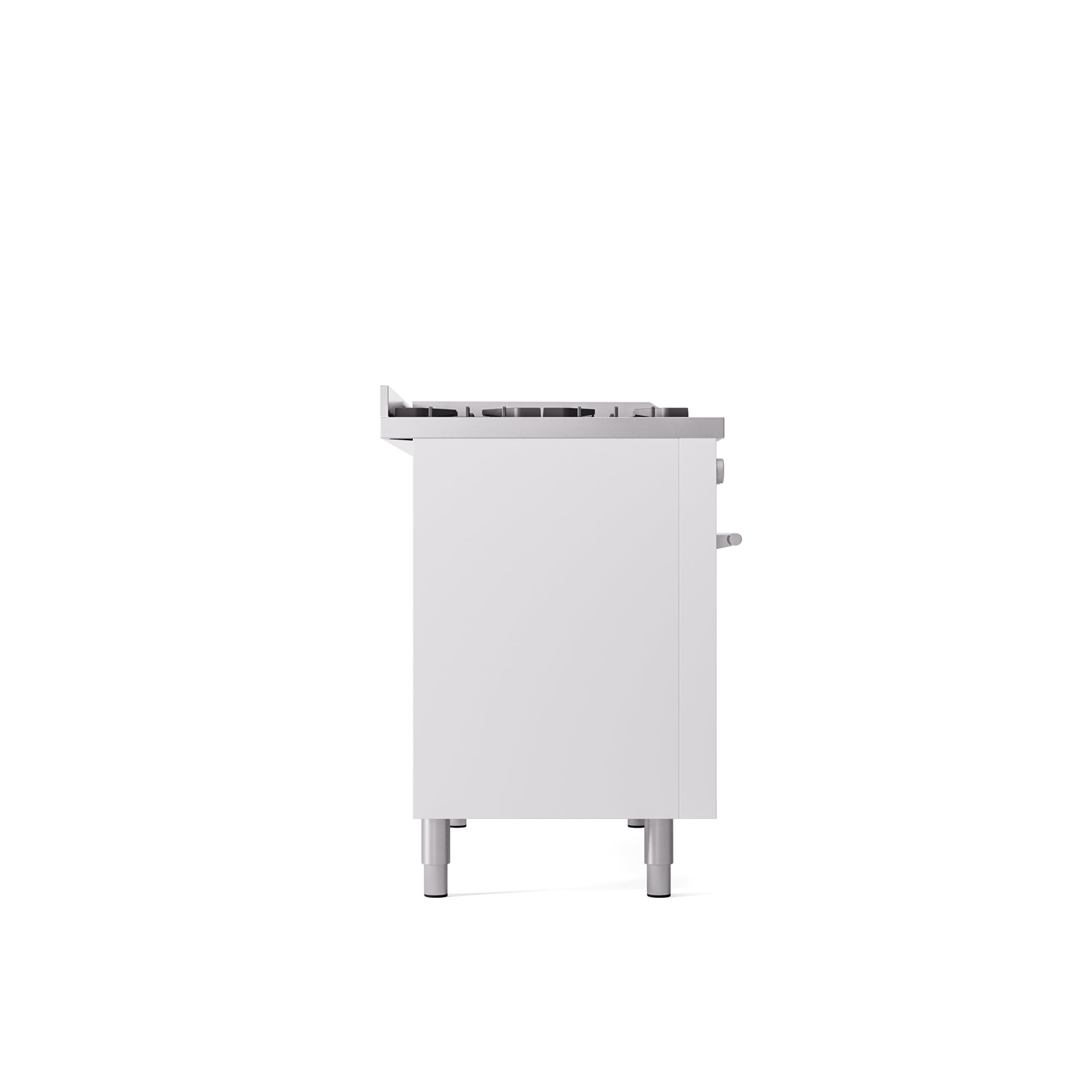 ILVE 48Inch Professional Plus II Freestanding Dual Fuel Range with 8 Sealed Burner UP48FWMP