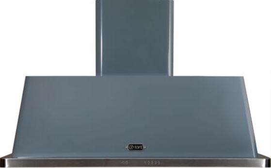 ILVE 48" Majestic Wall Mount Range Hood with 600 CFM Blower Antigrease Filter 2 Warming Lights Filter Light Indicator Autooff Function and 4 Fan Speeds (UAM120)