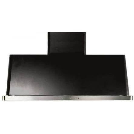ILVE 48" Majestic Wall Mount Range Hood with 600 CFM Blower Antigrease Filter 2 Warming Lights Filter Light Indicator Autooff Function and 4 Fan Speeds (UAM120)