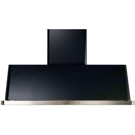ILVE 60" Wall Mount Range Hood features 600 CFM Blower Antigrease Filter 2 Warming Lights Filter Light Indicator Autooff Function and 4 Fan Speeds UAM150
