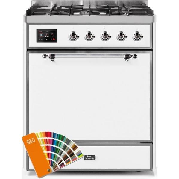ILVE Majestic II Series 30 Inch Dual Fuel Freestanding Range Gas/Propane (UM30DQNE3)
