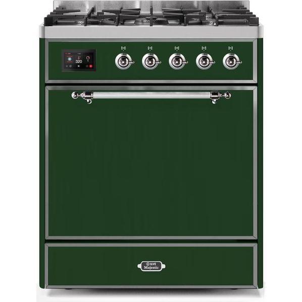 ILVE Majestic II Series 30 Inch Dual Fuel Freestanding Range Gas/Propane (UM30DQNE3)