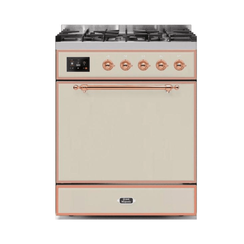 ILVE Majestic II Series 30 Inch Dual Fuel Freestanding Range Gas/Propane (UM30DQNE3)
