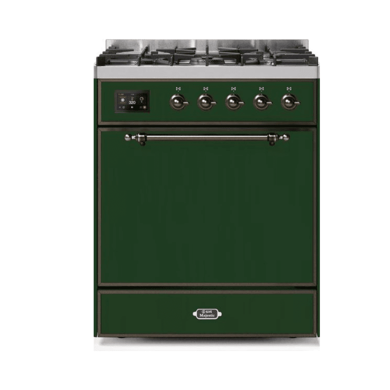 ILVE Majestic II Series 30 Inch Dual Fuel Freestanding Range Gas/Propane (UM30DQNE3)