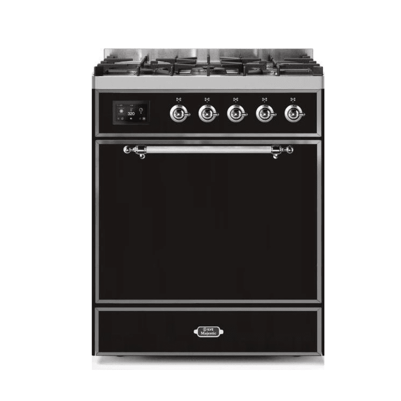 ILVE Majestic II Series 30 Inch Dual Fuel Freestanding Range Gas/Propane (UM30DQNE3)
