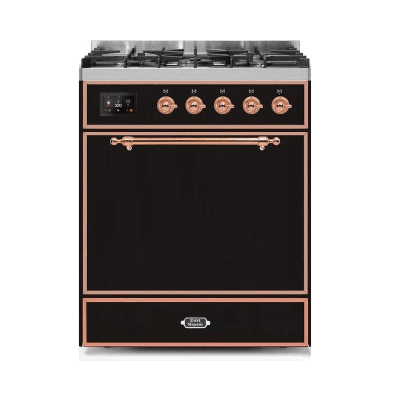 ILVE Majestic II Series 30 Inch Dual Fuel Freestanding Range Gas/Propane (UM30DQNE3)