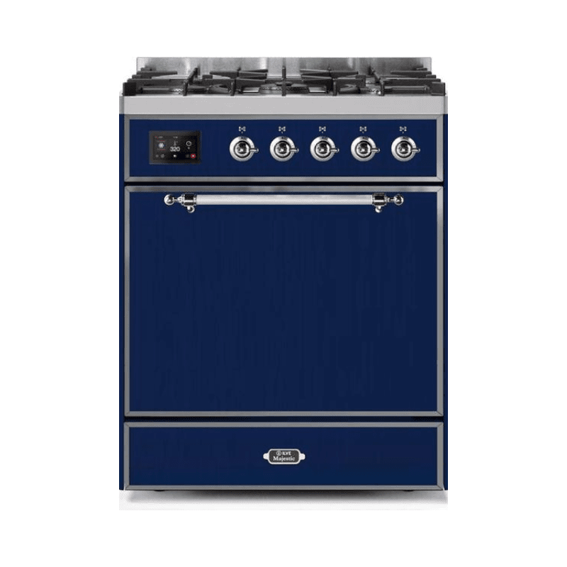 ILVE Majestic II Series 30 Inch Dual Fuel Freestanding Range Gas/Propane (UM30DQNE3)