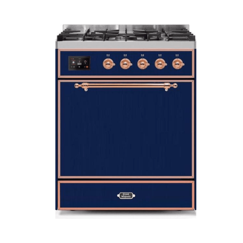 ILVE Majestic II Series 30 Inch Dual Fuel Freestanding Range Gas/Propane (UM30DQNE3)