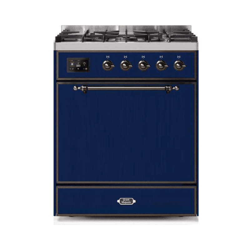 ILVE Majestic II Series 30 Inch Dual Fuel Freestanding Range Gas/Propane (UM30DQNE3)