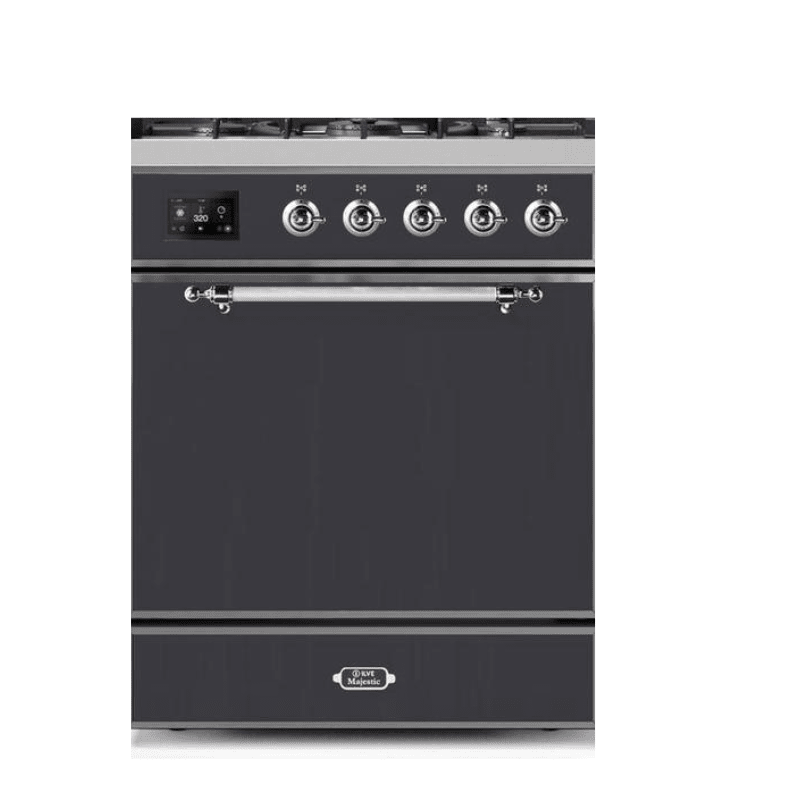 ILVE Majestic II Series 30 Inch Dual Fuel Freestanding Range Gas/Propane (UM30DQNE3)