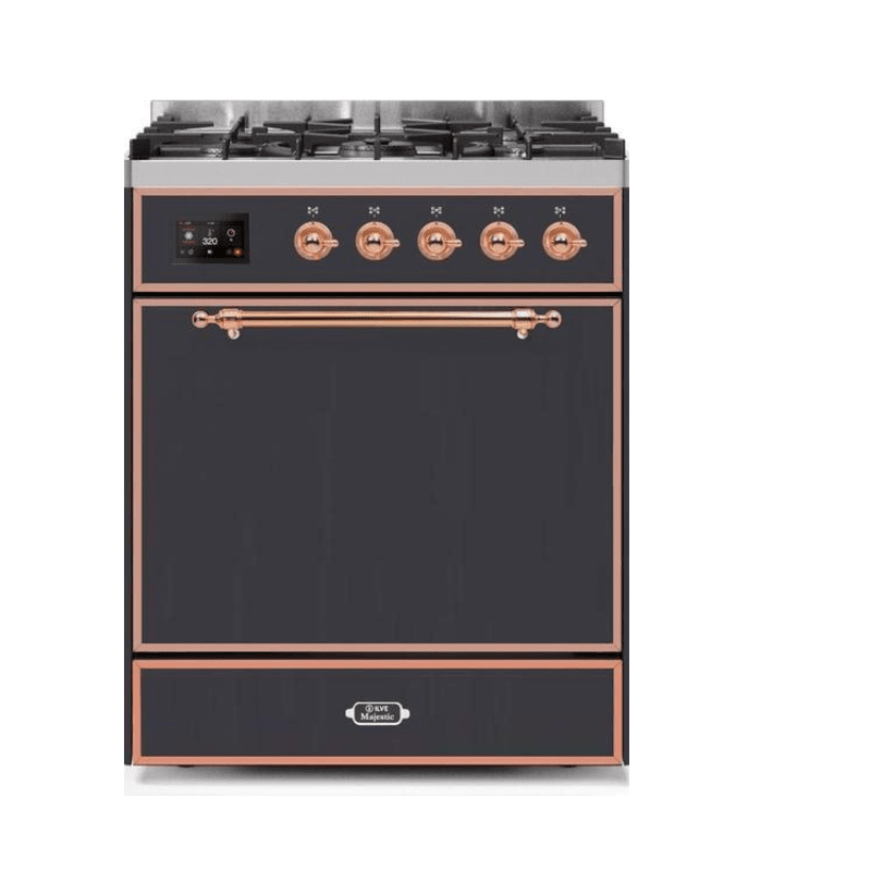 ILVE Majestic II Series 30 Inch Dual Fuel Freestanding Range Gas/Propane (UM30DQNE3)