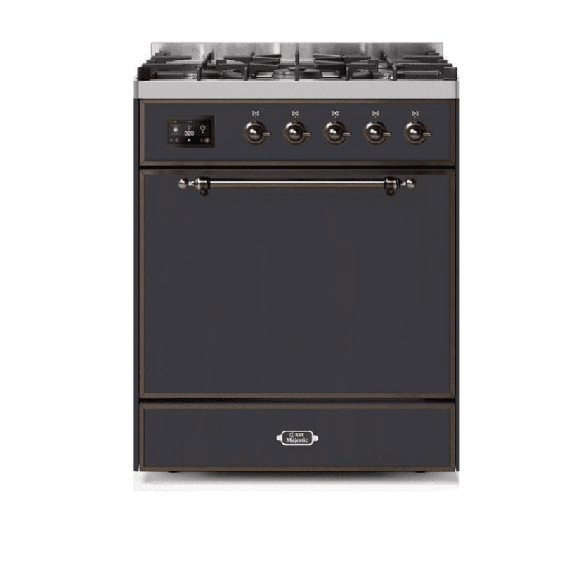ILVE Majestic II Series 30 Inch Dual Fuel Freestanding Range Gas/Propane (UM30DQNE3)