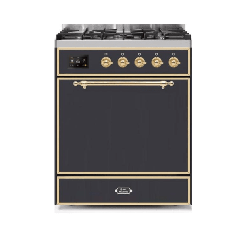 ILVE Majestic II Series 30 Inch Dual Fuel Freestanding Range Gas/Propane (UM30DQNE3)