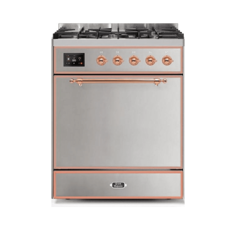 ILVE Majestic II Series 30 Inch Dual Fuel Freestanding Range Gas/Propane (UM30DQNE3)