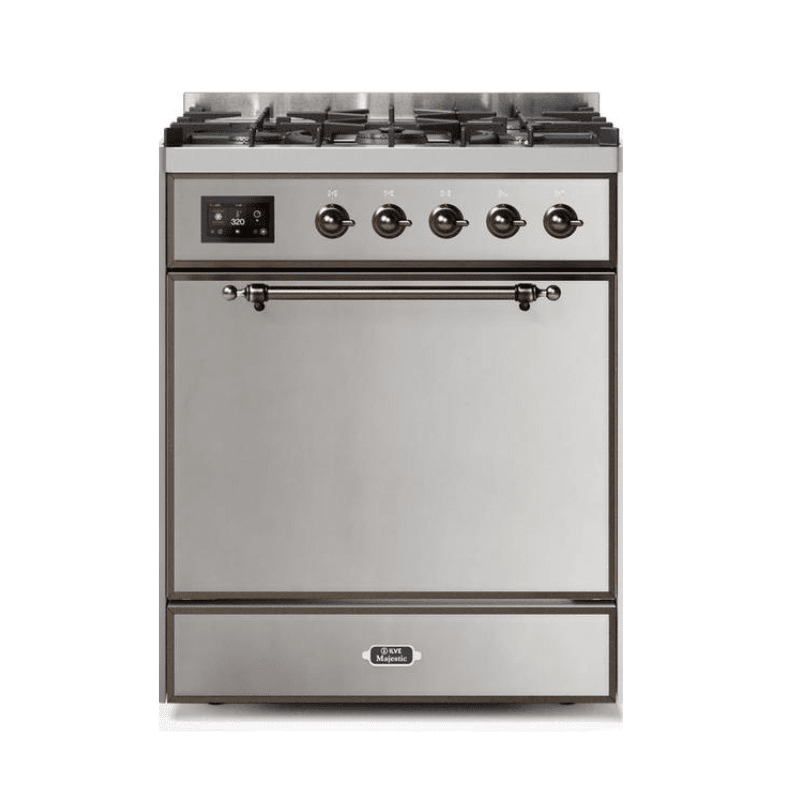 ILVE Majestic II Series 30 Inch Dual Fuel Freestanding Range Gas/Propane (UM30DQNE3)