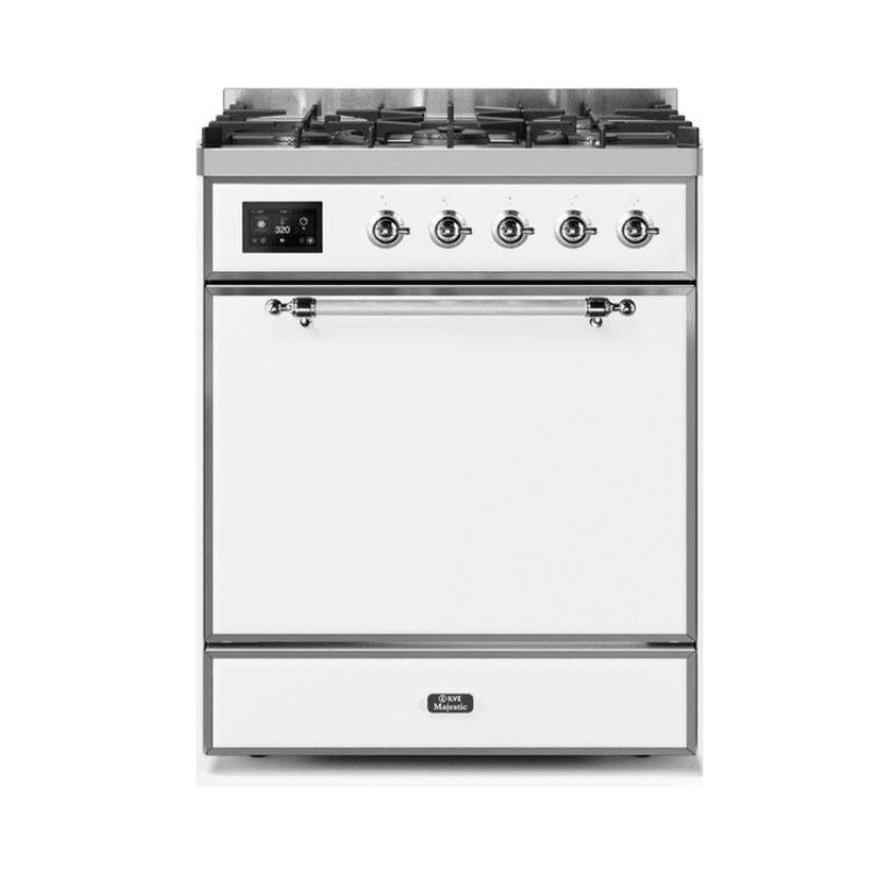 ILVE Majestic II Series 30 Inch Dual Fuel Freestanding Range Gas/Propane (UM30DQNE3)
