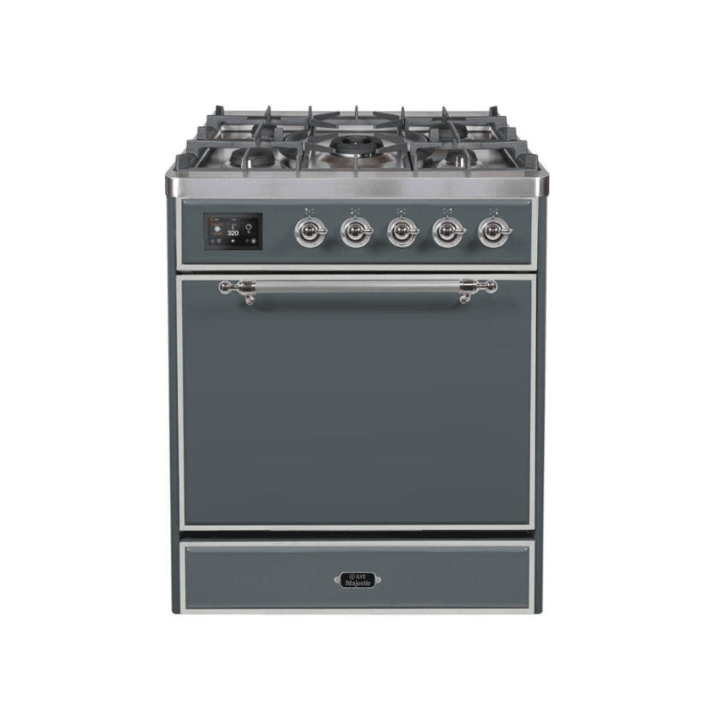 ILVE Majestic II Series 30 Inch Dual Fuel Freestanding Range Gas/Propane (UM30DQNE3)