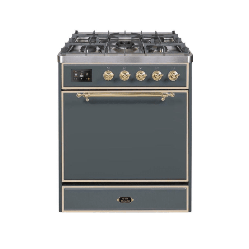 ILVE Majestic II Series 30 Inch Dual Fuel Freestanding Range Gas/Propane (UM30DQNE3)