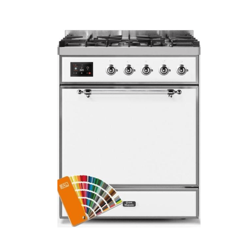 ILVE Majestic II Series 30 Inch Dual Fuel Freestanding Range Gas/Propane (UM30DQNE3)
