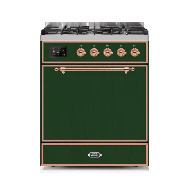 ILVE Majestic II Series 30 Inch Dual Fuel Freestanding Range Gas/Propane (UM30DQNE3)