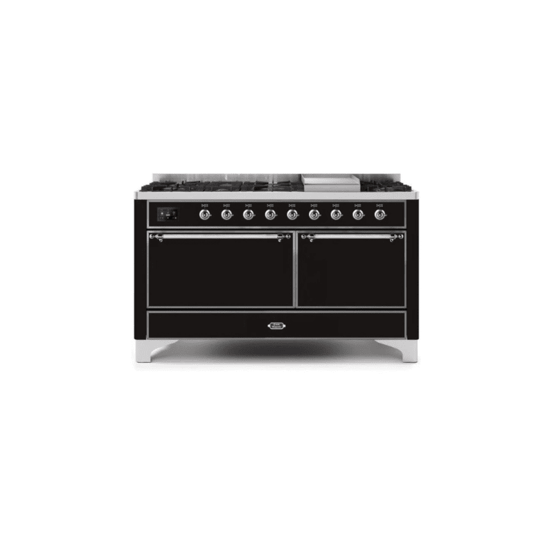 ILVE Majestic II Series 60 Inch Dual Fuel Freestanding Range Gas/Propane (UM15FDQNS3)