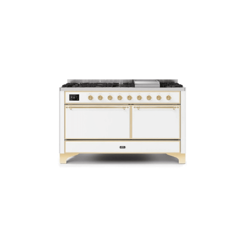 ILVE Majestic II Series 60 Inch Dual Fuel Freestanding Range Gas/Propane (UM15FDQNS3)
