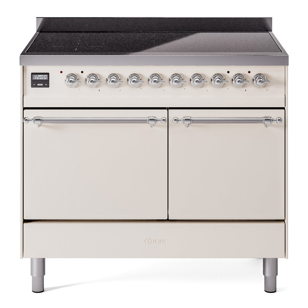 ILVE Nostalgie II 40" Electric Range with 6 Induction Elements Solid Door UPDI406QNMP