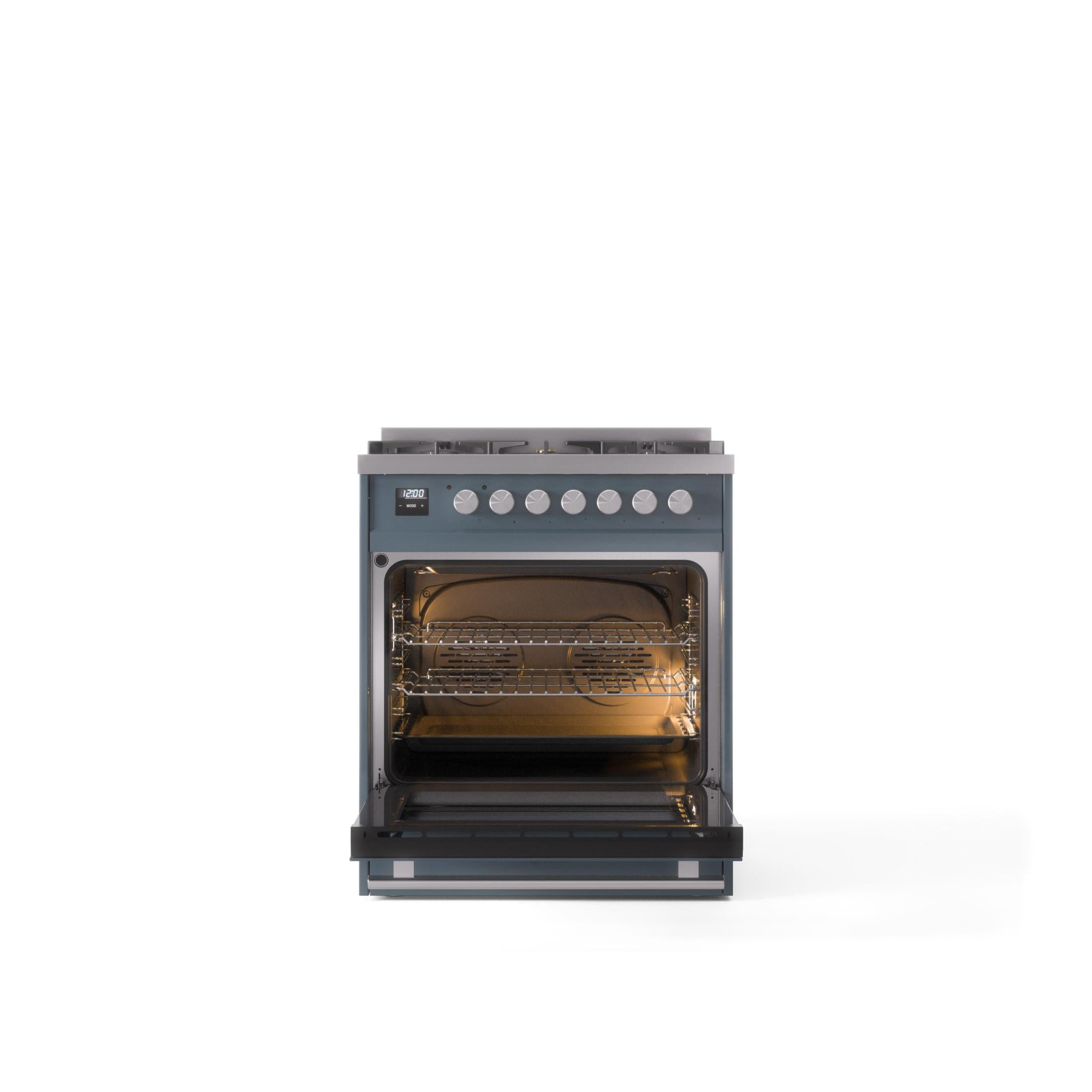 ILVE Professional Plus II 30Inch Freestanding Dual Fuel Range with 5 Sealed Burner UP30WMP
