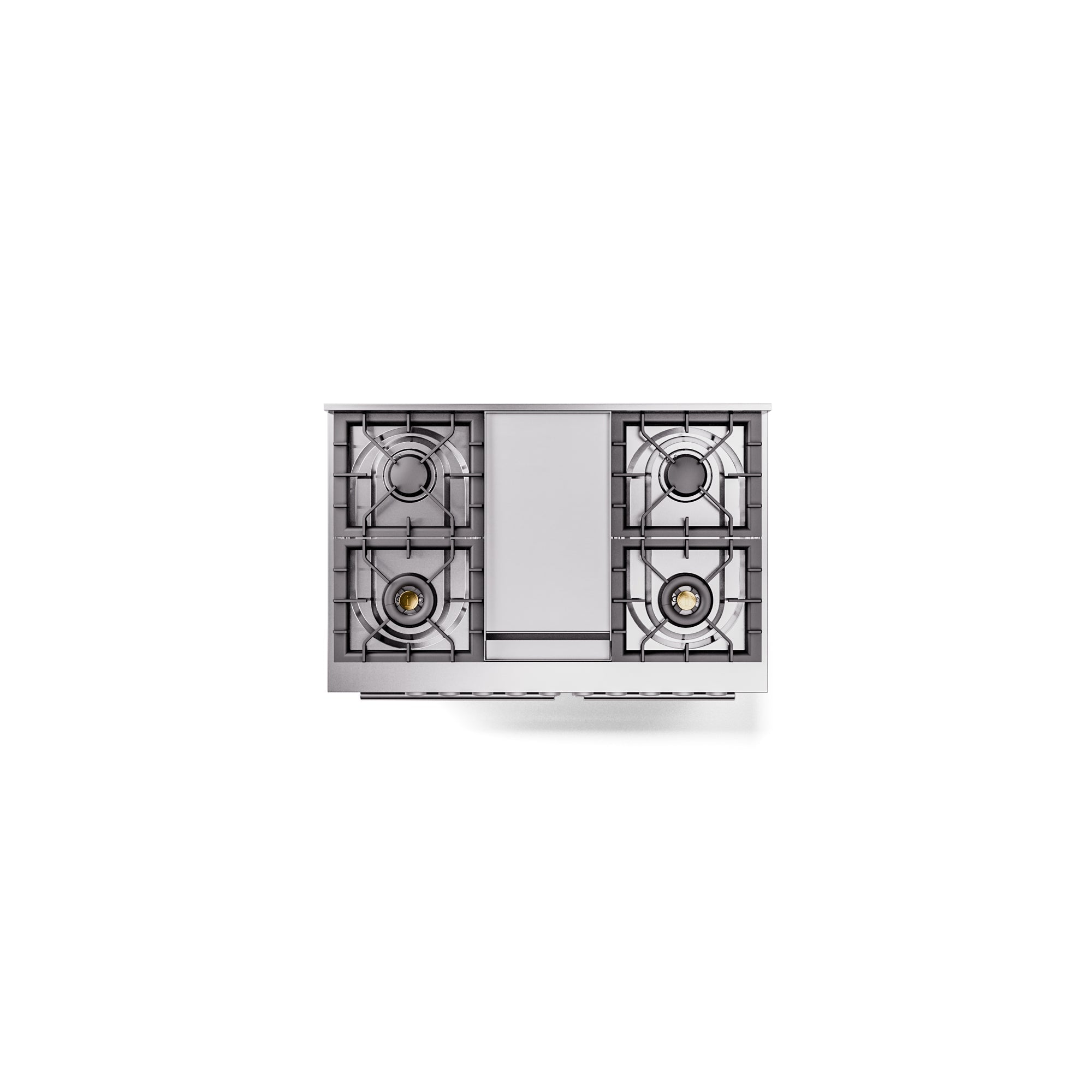 ILVE Professional Plus II 40Inch Freestanding Dual Fuel Range with 6 Sealed Burner UPD40FWMP
