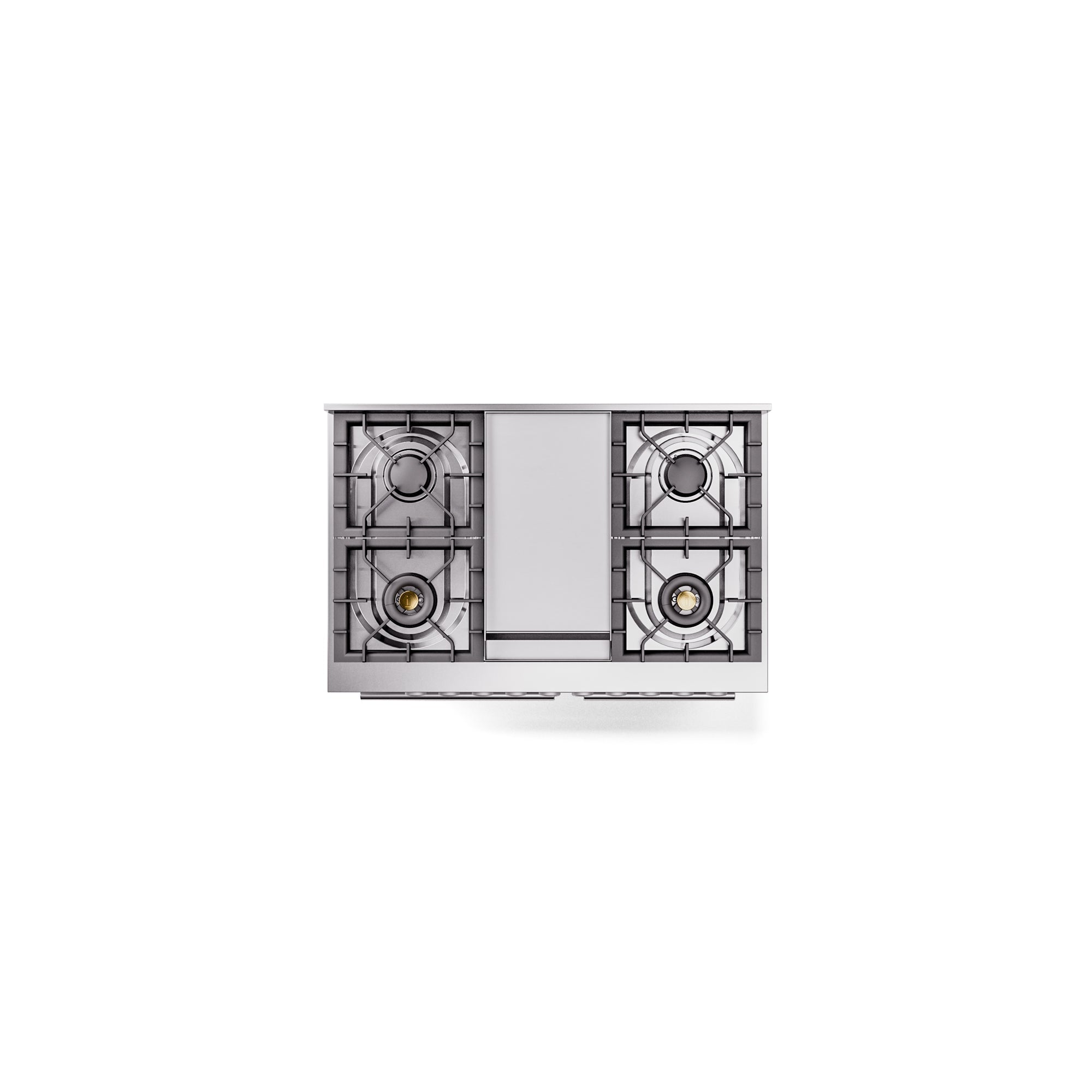 ILVE Professional Plus II 40Inch Freestanding Dual Fuel Range with 6 Sealed Burner UPD40FWMP