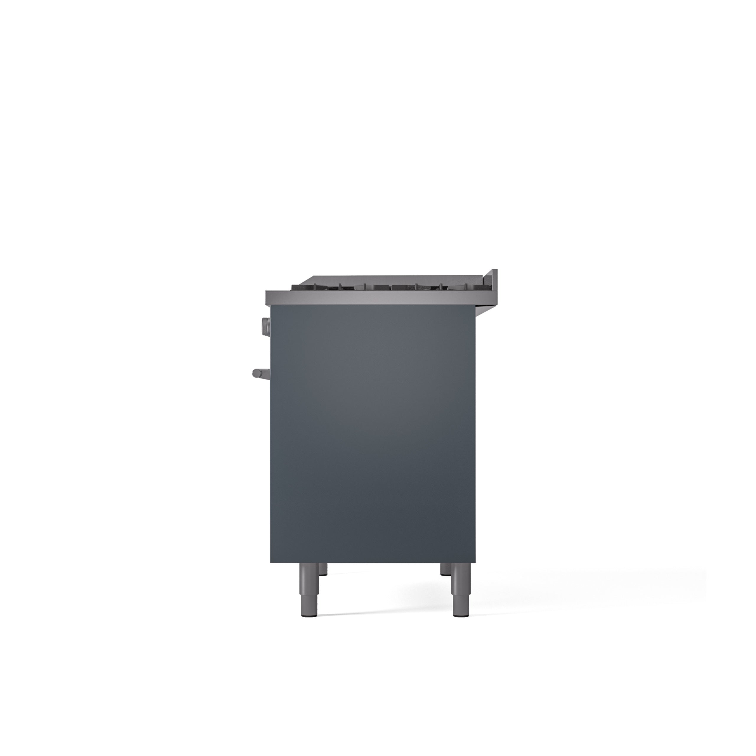 ILVE Professional Plus II 40Inch Freestanding Dual Fuel Range with 6 Sealed Burner UPD40FWMP