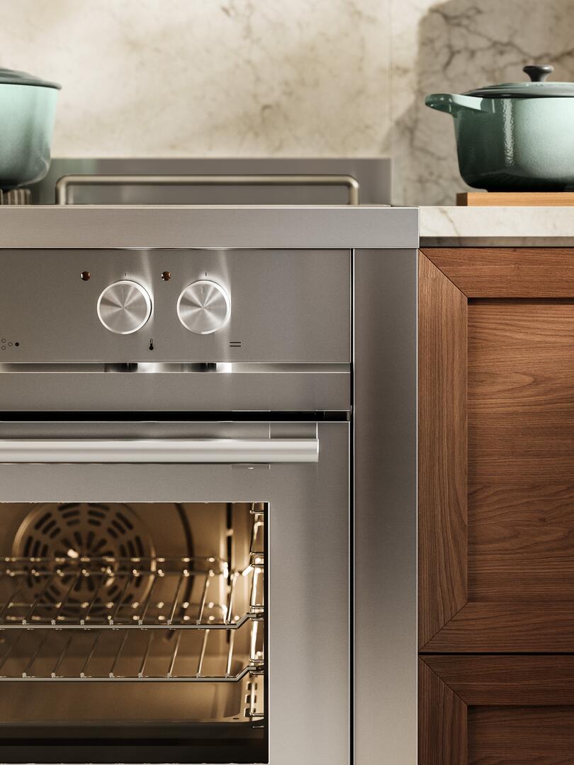 ILVE Professional Plus II 60 Inch Dual Fuel Freestanding Range in Stainless Steel with Trim UP60FSWMP