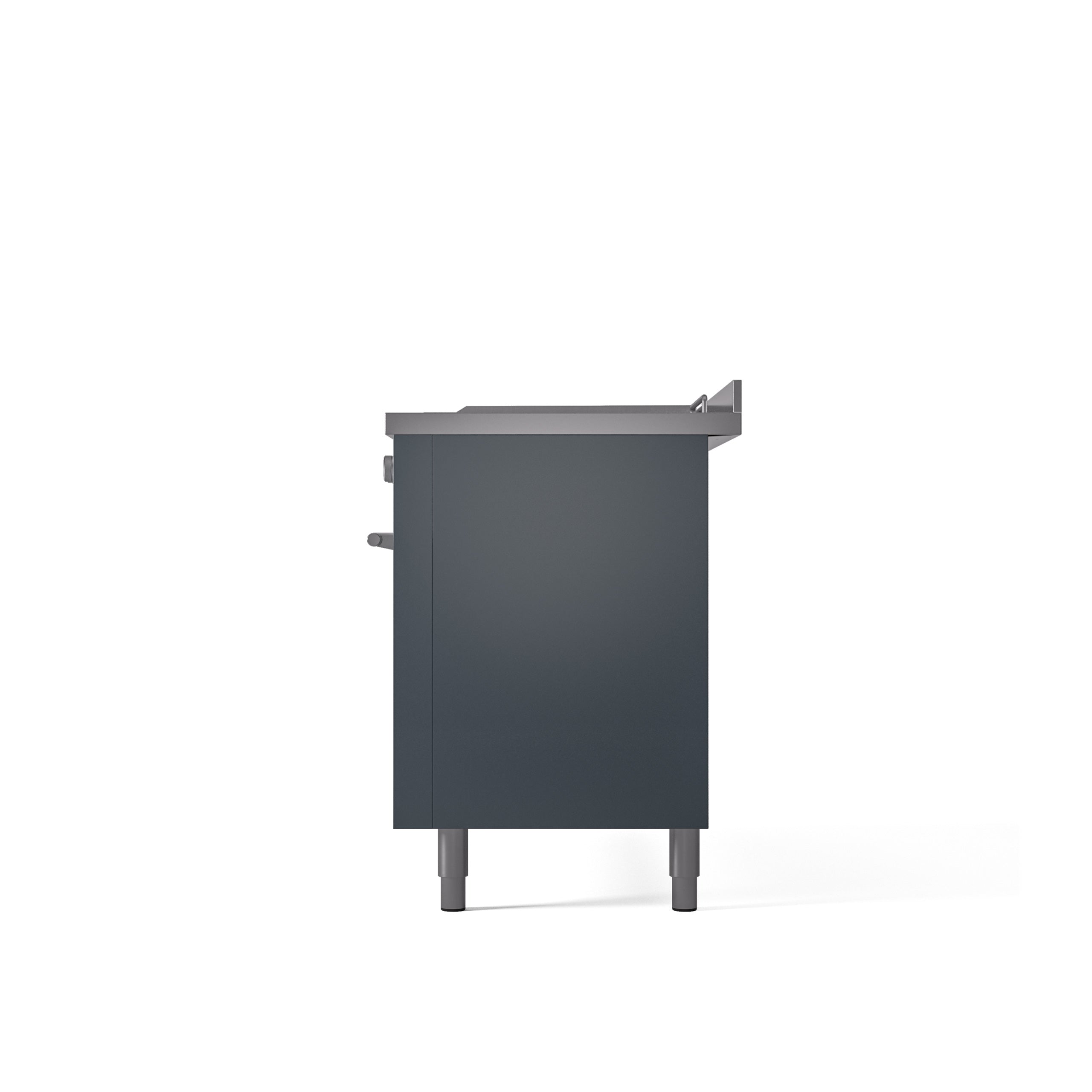 ILVE Professional Plus II 60 Inch Dual Fuel Freestanding Range in Stainless Steel with Trim UP60FSWMP