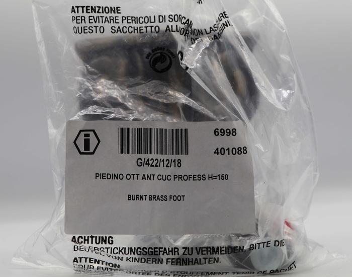 ILVE Set of 1 Decorative Scroll Claw Leg (G/422/12)