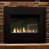 Majestic Twilight 36" Modern Indoor/Outdoor See-Through Gas Fireplace
