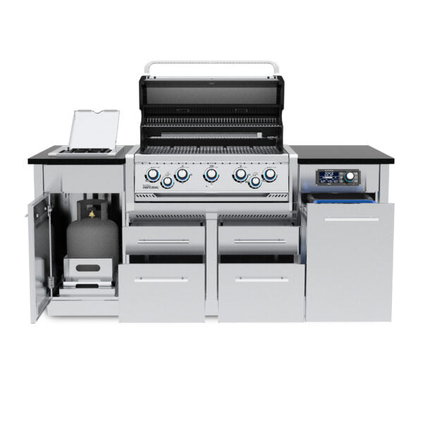 Broil King Imperial QS 590i 5-Burner Gas Grill Island - 69888*